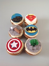 Superhero Cupcakes